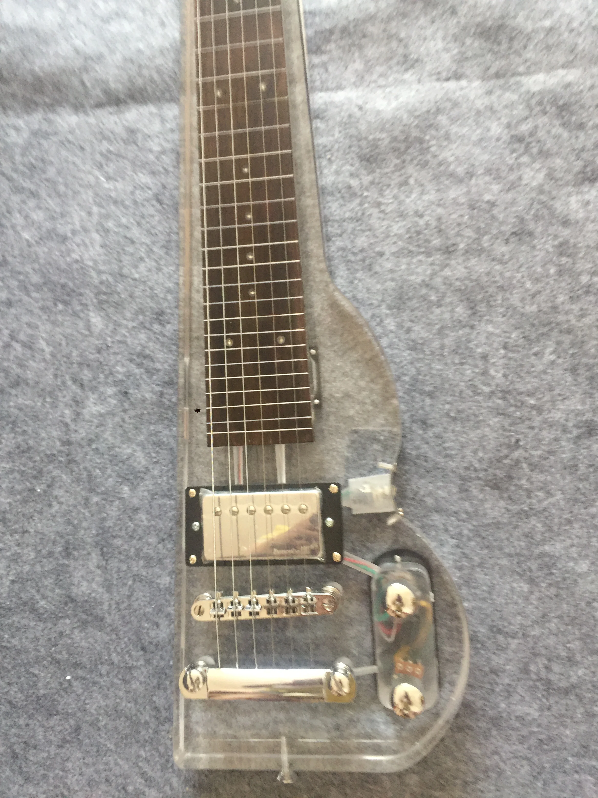 

Electric Guitar/Acrylic Crystal LED Lighting Portable High-end Guitar/Customizable Chinese Electric Guitar