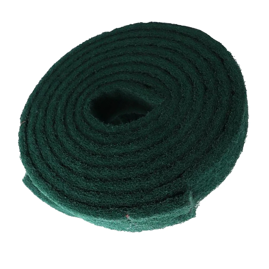 Heavy Duty Scour Pad Roll Sponge Wiping Rags Anti-Grease Fiber Drawing