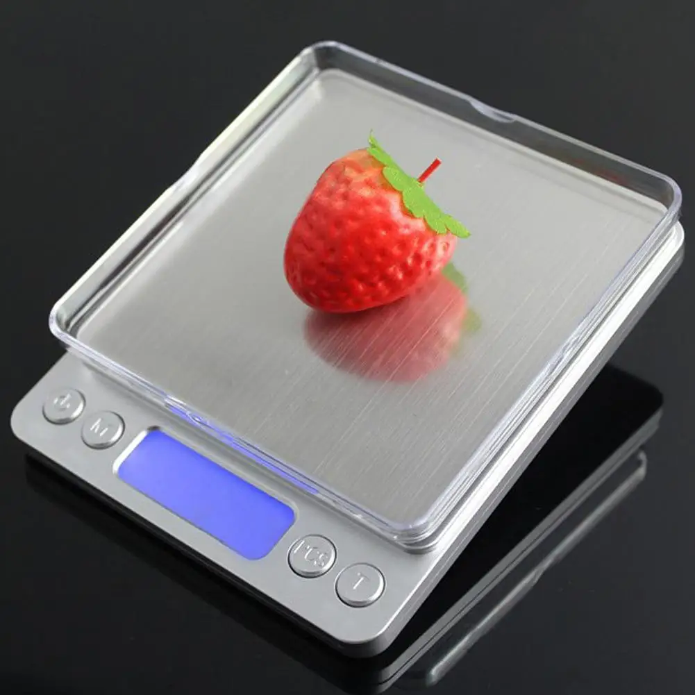 Small Digital Food Scale Ounce,Kitchen Scale 3000g/0.1g High Precision for  Baking, Soap Making, Jewelry, Easy to Store - AliExpress