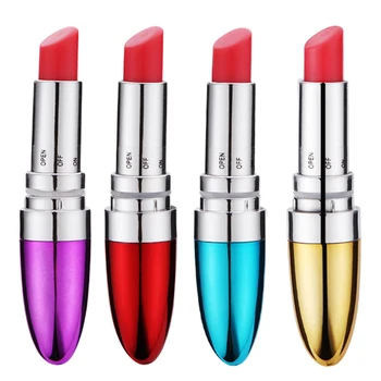 Women Portable G-Spot Vibrator Small Bullet Vibrator Massager Lipsticks Vibrator Clitoris Stimulator Erotic Product Sex Toys 2