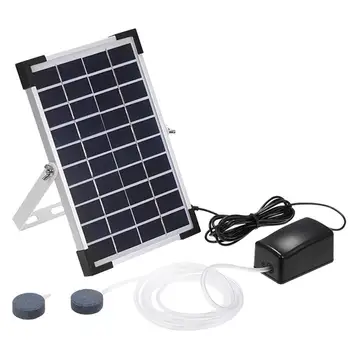 

10V 5W Solar Powered Oxygenator Fish Aquarium Pond Water Oxygen Pump Air Pump BSV-AP006