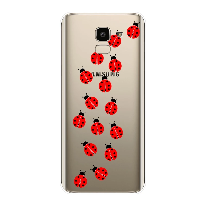 Чехол для телефона Samsung Galaxy J2 J5 J7 Prime Bee Мягкая силиконовая задняя крышка J4 J6 J8 Plus 2018