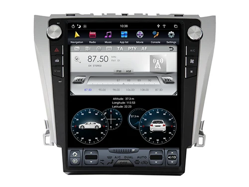 AVGOTOP Android 8,1 Tesla автомобильный аудио видео для TOYOTA CAMRY 2012- 6 ядер+ 4G+ 32G ips экран