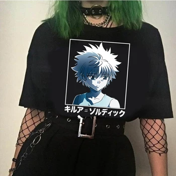 

Hunter X Hunter killua Tshirt Personality Tops for Men/Women