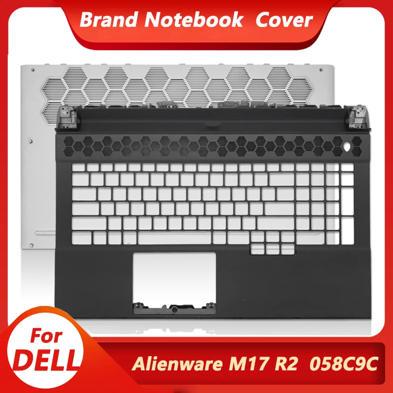 New Original Palmrest For Dell Alienware M17 R2 Gaming Laptop Upper Top Lower Case Bottom Cover 058C9C 0FHHWR | Компьютеры и офис