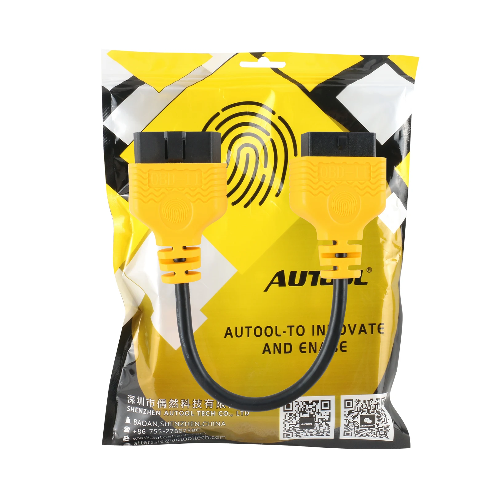 Удлинительный кабель 30 см разъем 16Pin ELM327 OBD II OBD2 автомобильный адаптер