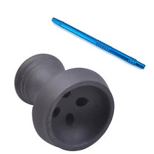 30 см для кальяна шланг наргиле алюминиевый кальян ручка для кальян наргиле из натуральной глины кальян чаша наргиле аксессуары