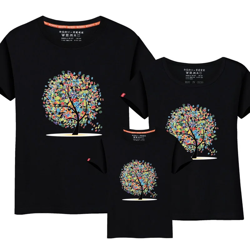 Brand New Mother Son Outfit Set Twinning And Daughter Family Tshirt Love Korean Fashion Summer Shirts for Toddler Boys | Мать и ребенок