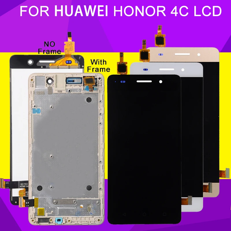 HH для Honor 4C ЖК-дисплей Huawei G Play Mini с сенсорным экраном дигитайзер в сборе CHM U01 U03