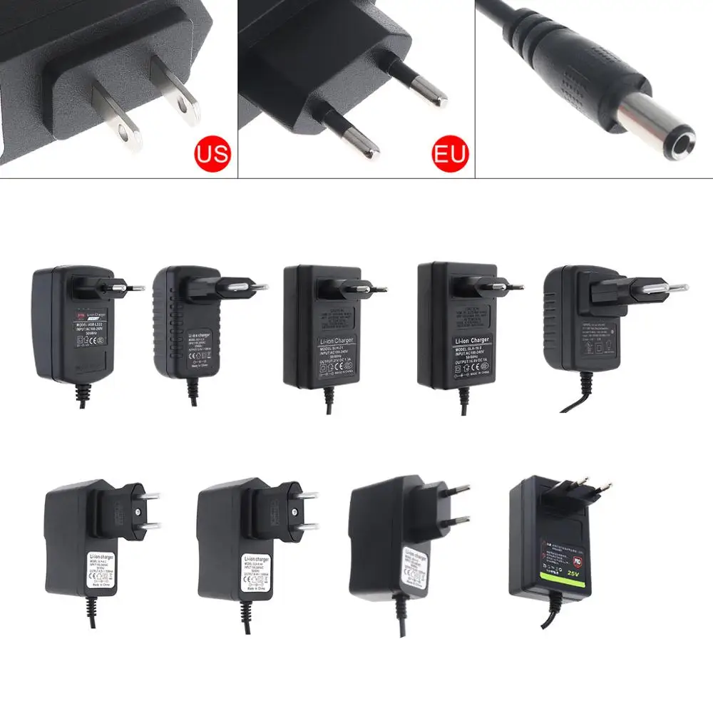 90cm  DC 12.6V Portable Lithium Battery Rechargeable Charger Support 100-240V Power Source for Lithium Electrical Drill kentli 2 20pcs 1 5v 3000mwh li ion aa aa rechargeable battery 4 channel polymer lithium li ion battery batteries charger