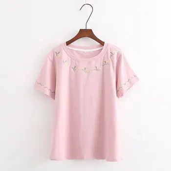 

T Shirt Women O Neck Short Sleeve Summer t Shirt Casual Female Ladies t shirt fresh thin sweatshirt