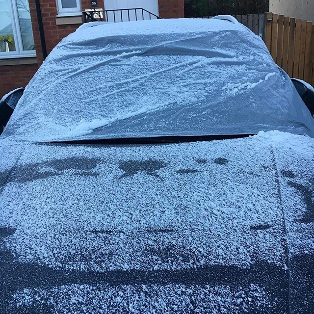 Housse de protection contre la neige pour pare-brise de voiture