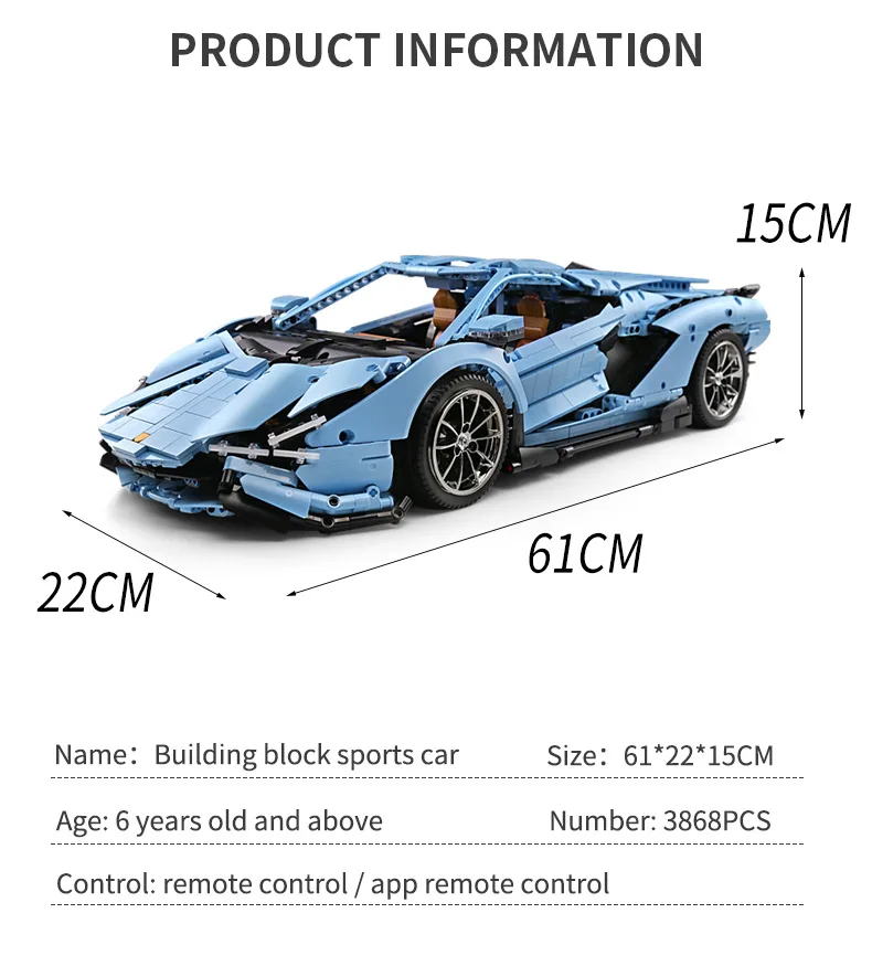 MOULD KING 13056 Lamborghini Hyper