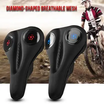 

Bicycle Cushion Cover Comfortable Memory Sponge Silicone Bicycle Saddle with Rain Cover for MTB Mountain Road Bike Fixed Gear