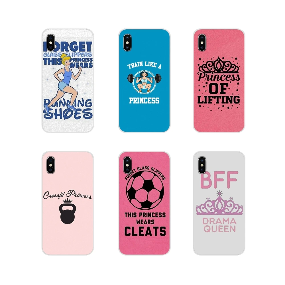 

Accessories Phone Cases Covers Train Like A Princess Gym For Samsung A10 A30 A40 A50 A60 A70 Galaxy S2 Note 2 3 Grand Core Prime