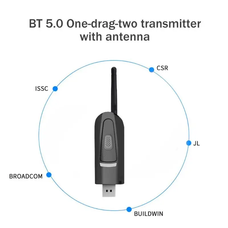 B25 Bluetooth передатчик Bluetooth адаптер Bluetooth приемник usb Bluetooth 5,0 аудио передатчик USB 3,5 мм AUX Беспроводная Музыка