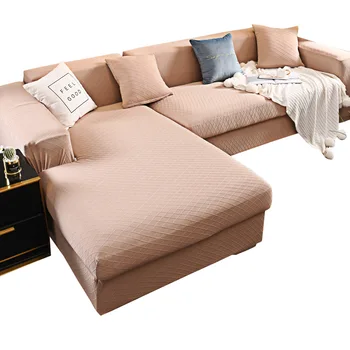 

All-inclusive sofa cover new elastic sofa cover double triple combination sofa cushion