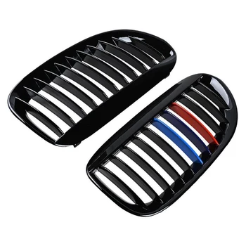 

Grilles For BMW 04-10 E63 E64 650i 645Ci M6 Coupe Convertible Polystyrene 1Pair