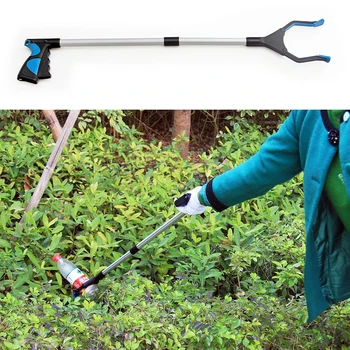 

trash picker Foldable Litter Reachers Trash Pickers Pick Up Tools Gripper Extender Grabber Picker For Wheelchair And Disabled