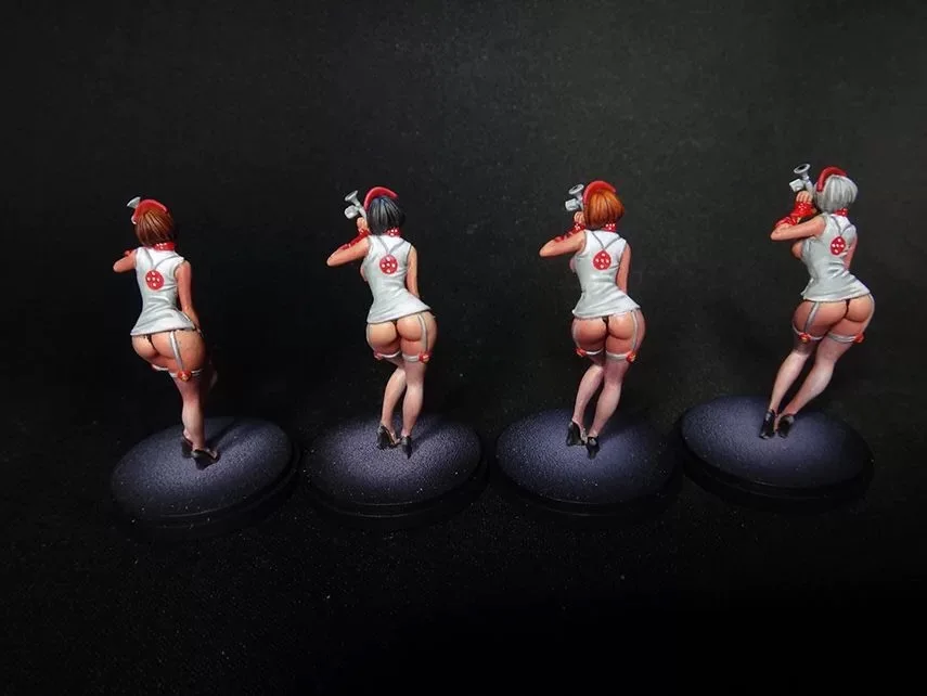 Modelo de resina GK, 30mm, temática de juego, sin montar y kit sin pintar ► Foto 3/5