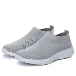 Women's High-Quality Slip-On Sneakers - Comfortable Vulcanized Loafers in Plus Sizes - 35 (1926huise)