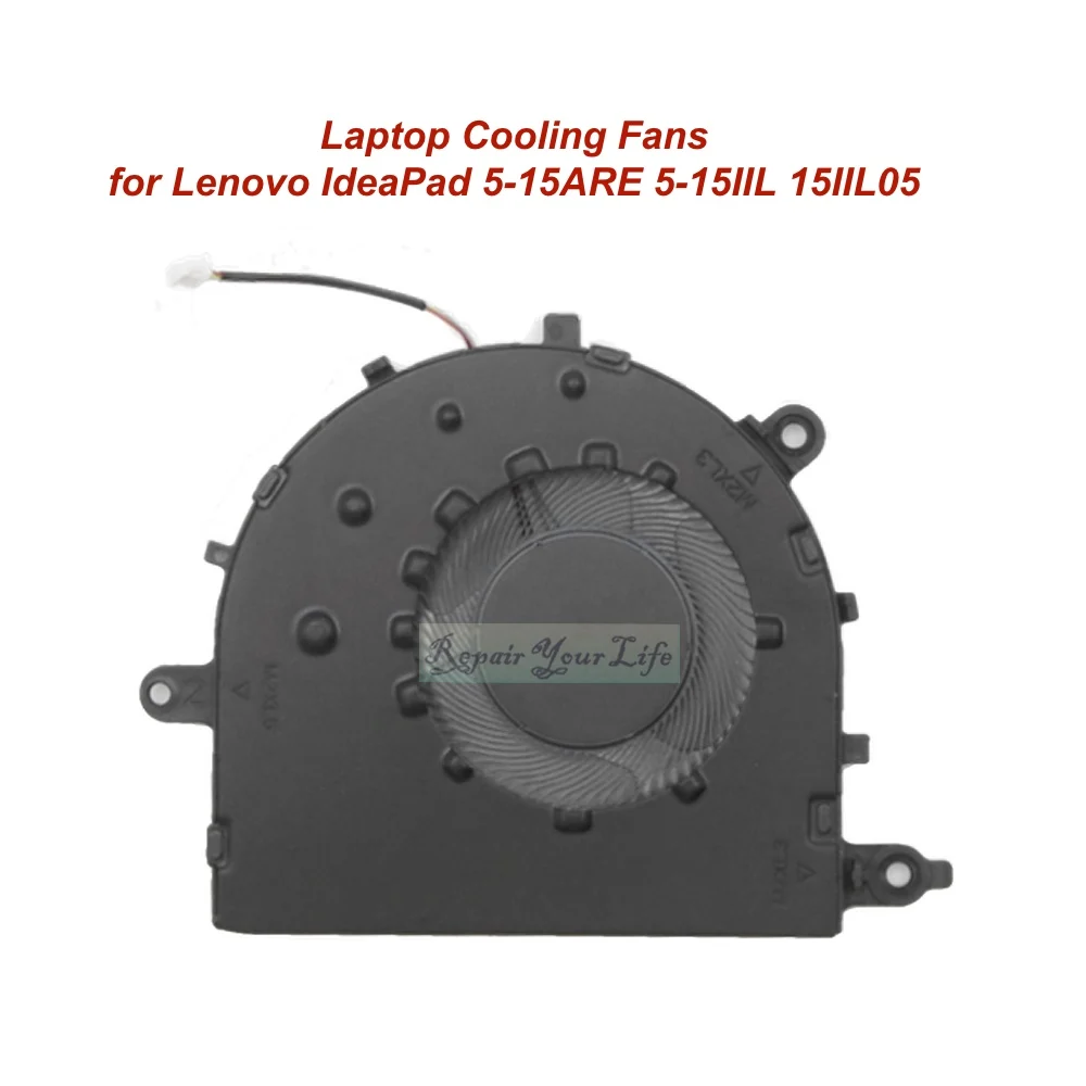 Lenovo IdeaPad 5-15ARE 5-15IIL 15IIL05 5-15ARE05 15ITL05 노트북 쿨러 팬 라디에이터, 5V CPU, 5F10S13906