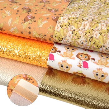 

6pcs/lot 20*34cm Multi-material Faux Synthetic Leather Fabric for Bows Faux Leather Sheets DIY Handmade Accessories,c10006