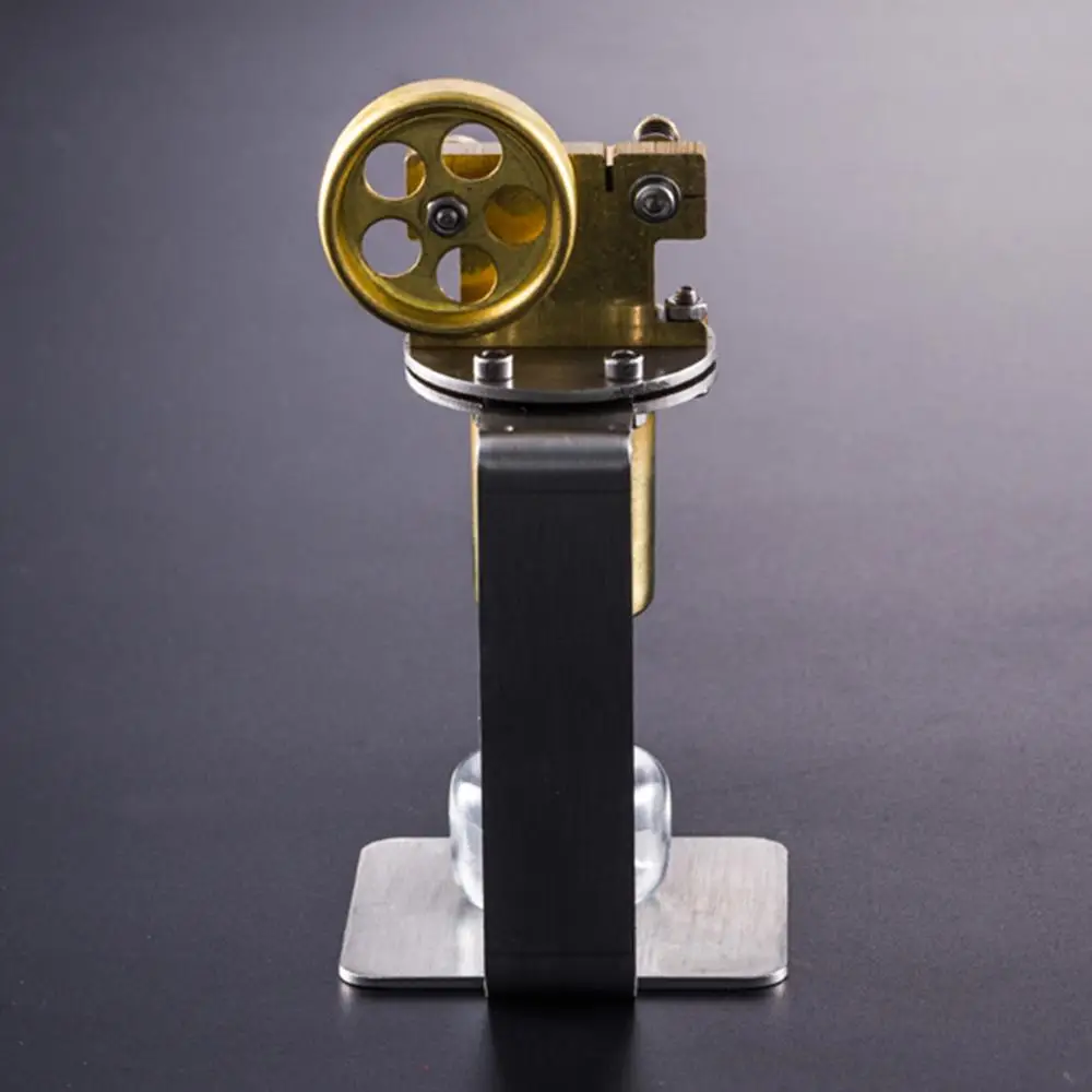 Цельнометаллический горизонтальный одноцилиндровый DIY паровой двигатель вынос модели набор ранние строительные наборы Обучающие модели игрушки для детей
