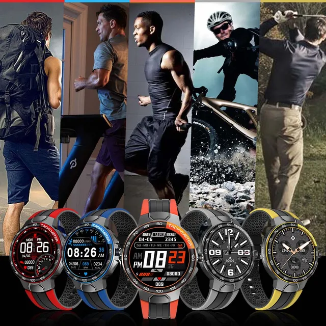 Smart Watch Men Women IP68 Waterproof Bluetooth 5.0 24 Exercise Modes Smartwatch E1-5 Heart Rate Monitoring for Android Iosr A 3