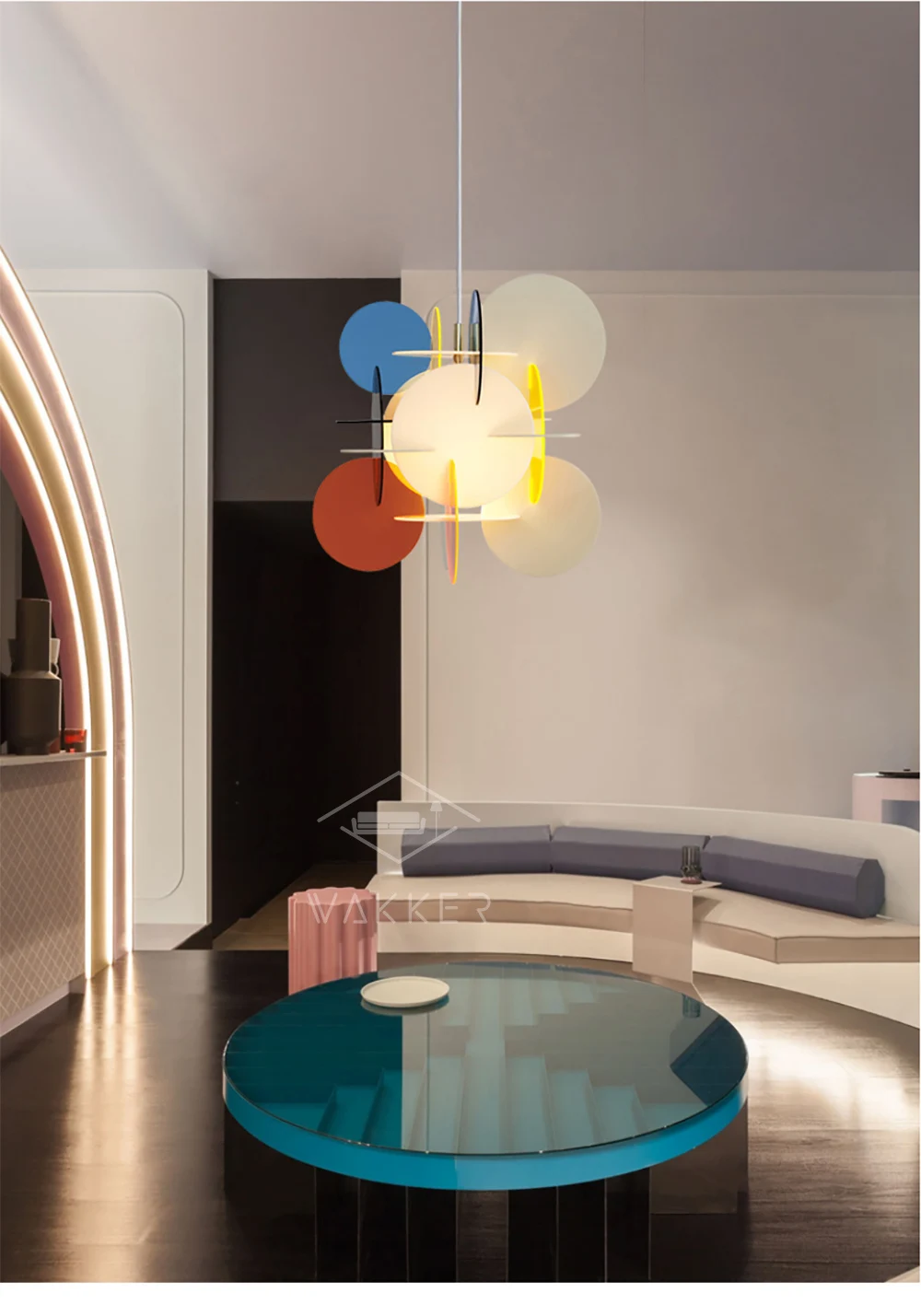 Нордическая современная пластиковая люстра освещение DIY мульти разноцветные люстры E27 спальня гостиная roomBoy и девушка комната люстра