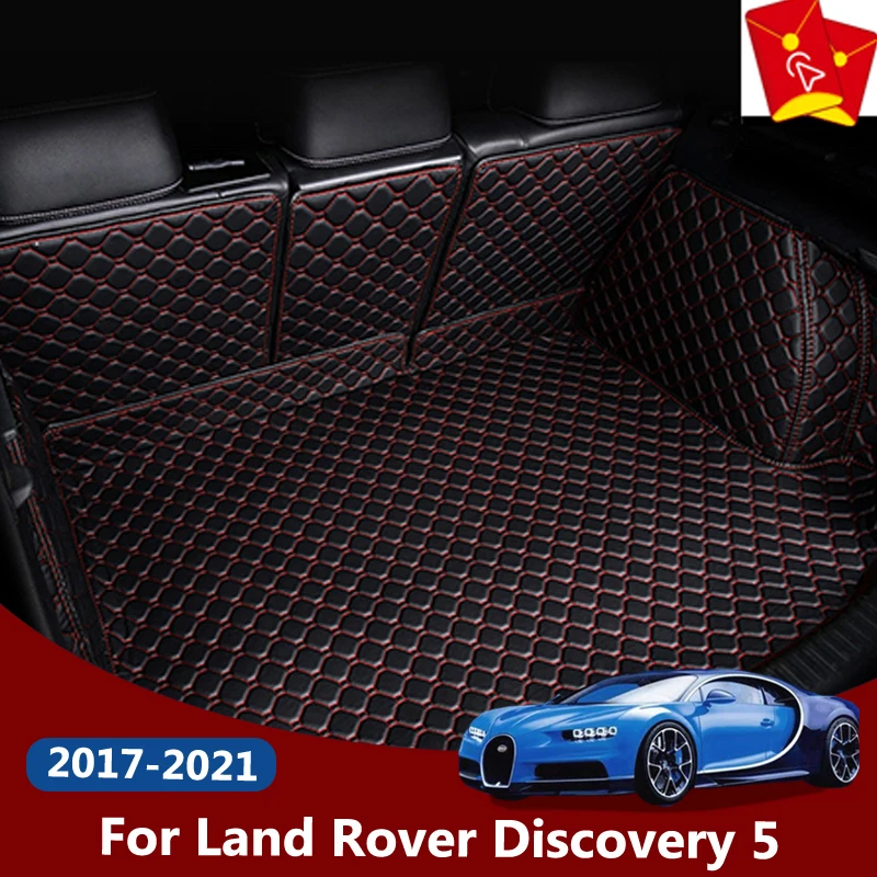 Кожаные Коврики для багажника Land Rover Discovery 5 2017-2021 7 сидений |