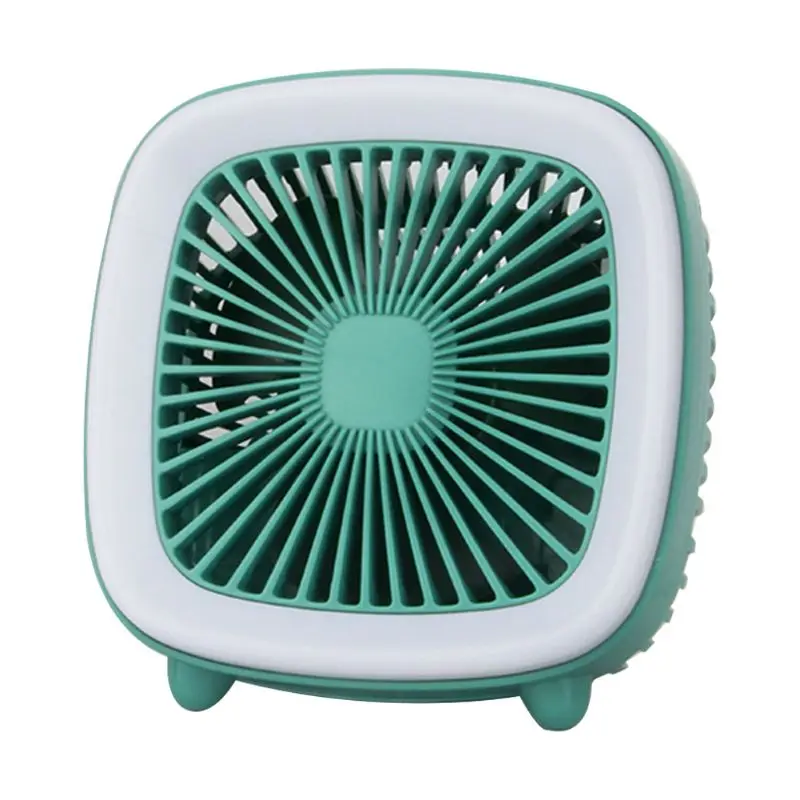 

Retro Television Mini USB Charging Fan 3 Speed Cooling Fan Cooler Night Light