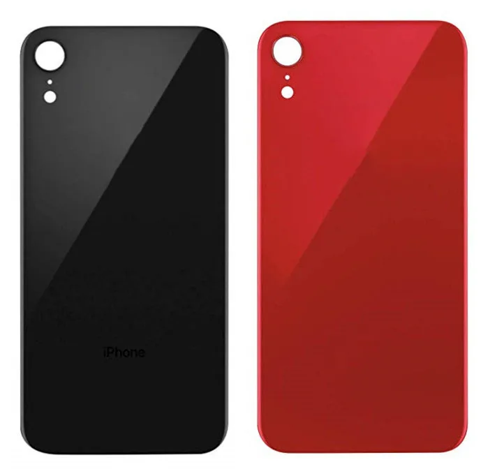 Стеклянная задняя панель с большим отверстием для Apple iPhone XR 3 шт. | Мобильные