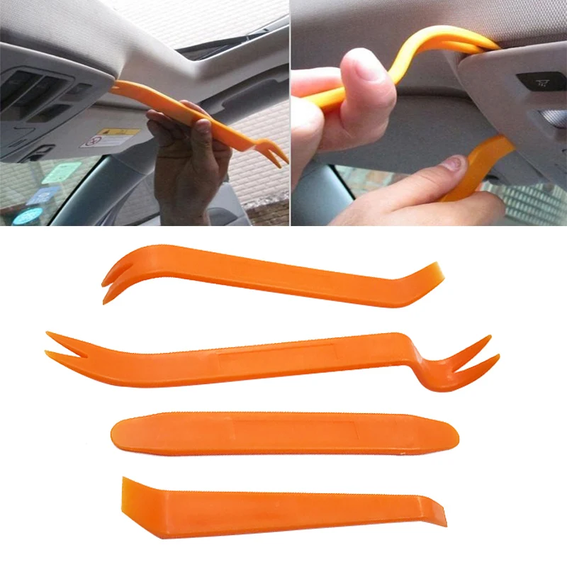 4 шт./компл. пластиковые инструменты для ремонта автомобильной двери панели