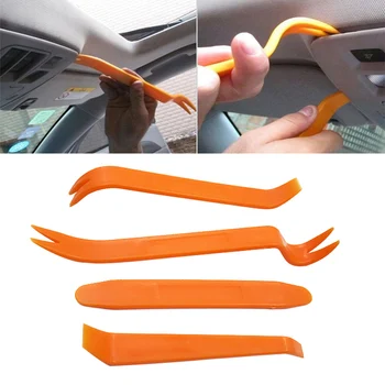 

4pcs/Set Plastic Pry Repair Tools Car Door Panel Trim Dash Audio Radio Removal Installer Car Repair Tools Free Shipping