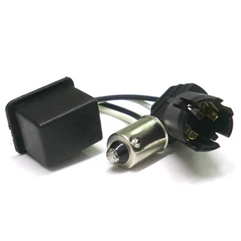 

CARALL AL9107 filter holder resistance BAX9S H6W transform Led T10 W5W In BA9S Canbus No error
