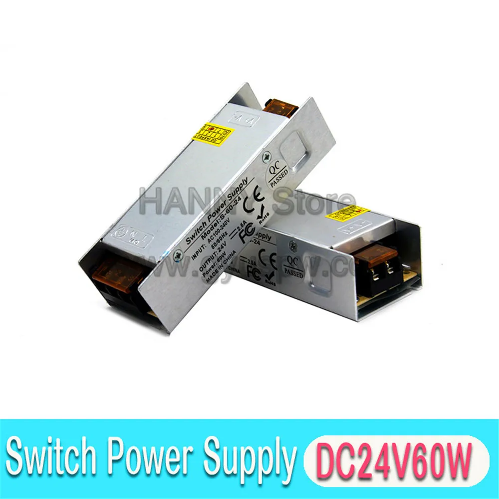 24V DC источник питания 48W 60W 72W 100W 120W 150W светильник ing трансформаторы 100-240v AC в DC24V адаптер питания для Led светильник CCTV