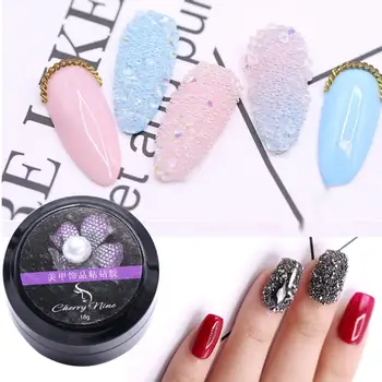 

Transparent Nail Glue Adhesive Super Bond for False Tips Art Rhinestones Jewelry Used to stick a variety of nail jewelry.