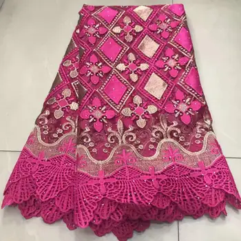 

High Quality African Swiss Voile Lace In Switzerland For Party With Stones 5Yards 2020 New Design African Laces Fabric YYZ0897