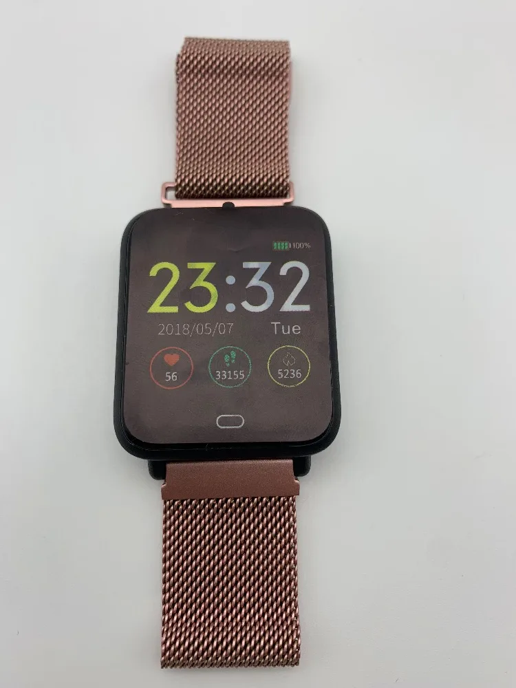 Q9 спортивные умные часы, часы на Android для женщин и мужчин, водонепроницаемые умные часы с сердечным ритмом, кровяное давление, умные часы для IOS телефона