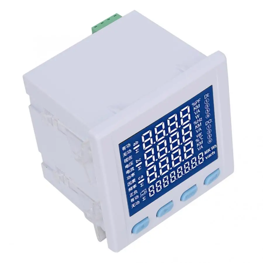 Многофункциональный цифровой измеритель напряжения YG80E94 96x96 Y34 V33 220 В 40 65