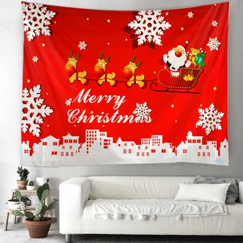 

MERRY CHRISTMAS tapestry Mandala Tapestry Hippie Macrame Tapestry Wall Hanging Boho Decor Witchcraft Tapestry