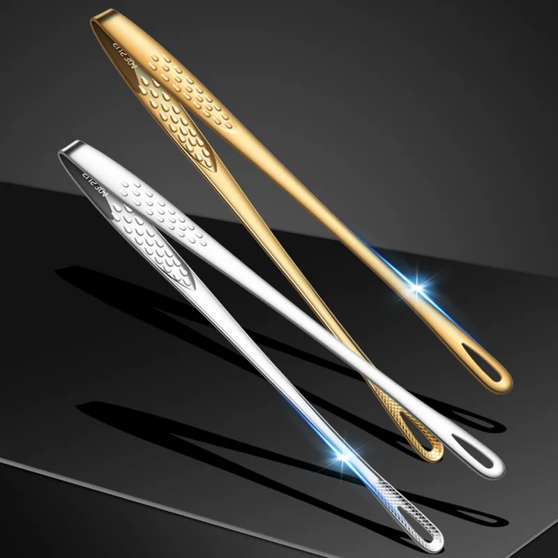 304 Stainless Steel Barbecue Tongs 304 Stainless Steel Steak Tongs