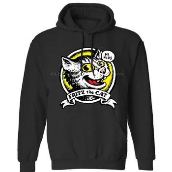 

Fritz the Cat Hi Kid's, Movie Poster R. Robert Crumb Cartoon Mens Neutral (Womens) Winter Hoodies Sweatshirts Free Shipping