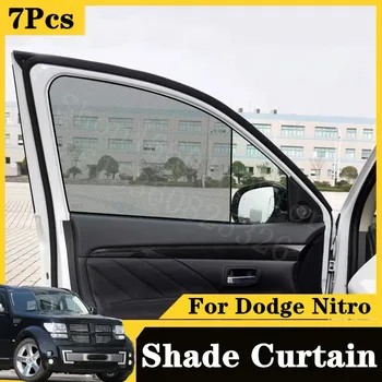 

For Dodges 2007-2020 Nitro RT SLT 4.0L card type magnetic car curtain sun shade car window shade car styling