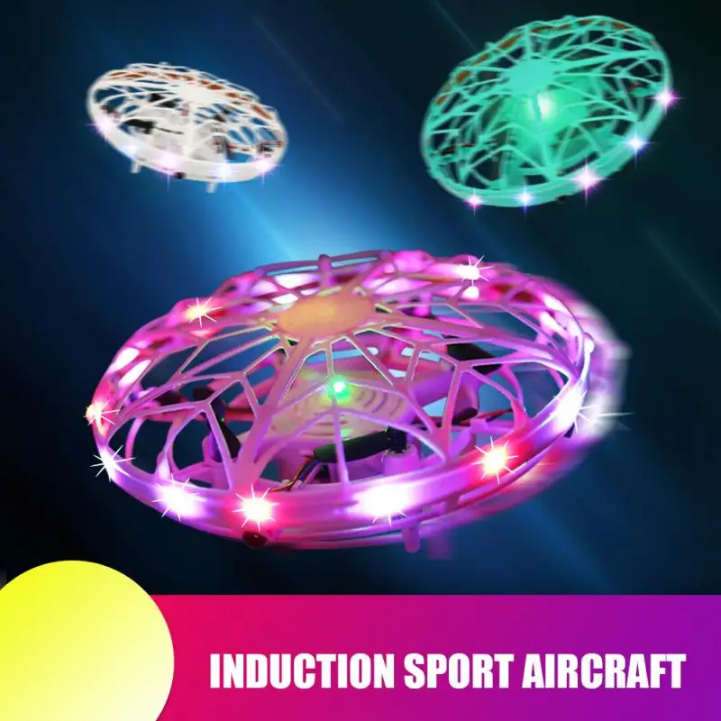 Mini Helicopter UFO RC Drone Infraed Hand Sensing Aircraft Electronic