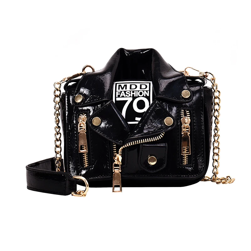 

Hot Designer Women Messenger Bags Colorful Jacket Bag Handbags Pink Shoulder Bag Chain Crossbody Bags Sac A Main Femme De Marque