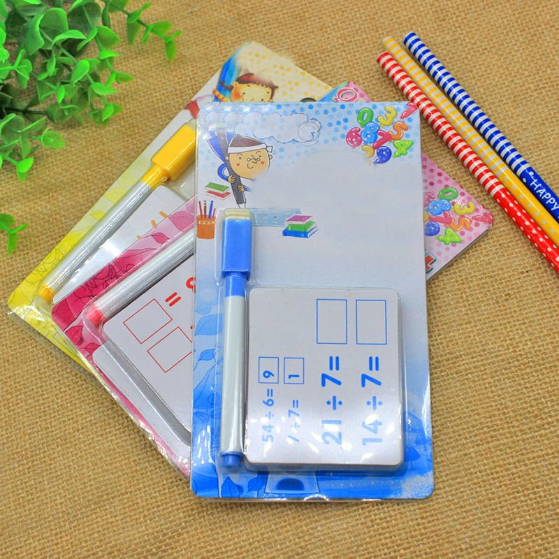 One-Set-Kids-Mathematics-Kindergarten-Teaching-Erasable-Card-with-Pen-Reusable-Preschool-Learning-Tools-Educational-Toys (2)