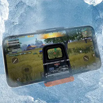 

USB Three Level Smart Temperature Control Phone Radiator Cold ABS Phone Fan Cooler Controller Wind Handle Cooler Dropshipping