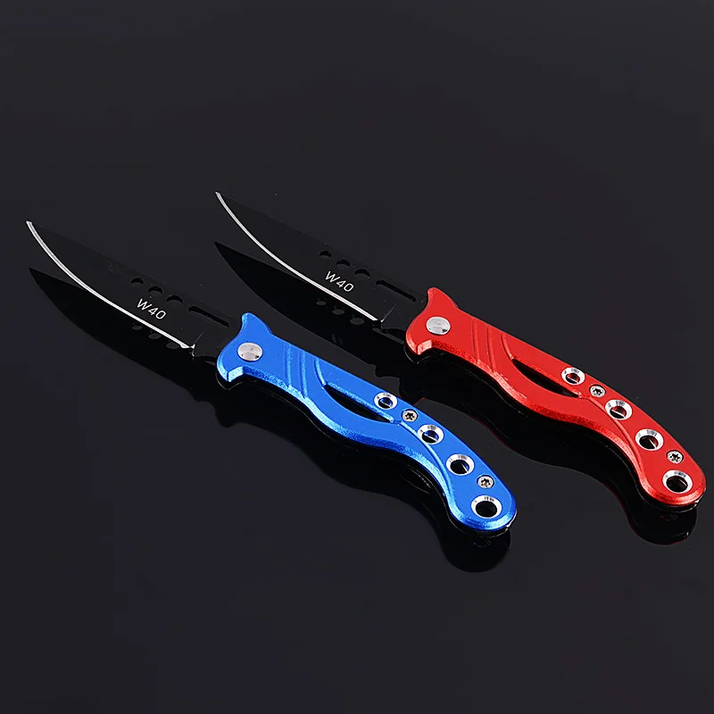 

EDC Tools Fishing Knife Stainless Steel Folding Pocket Knife Tactical Knife Survival Hunting Camping Sharp Blade